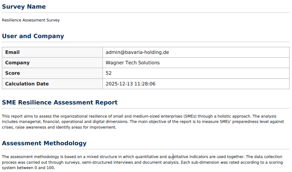 Değerlendirme raporu özeti